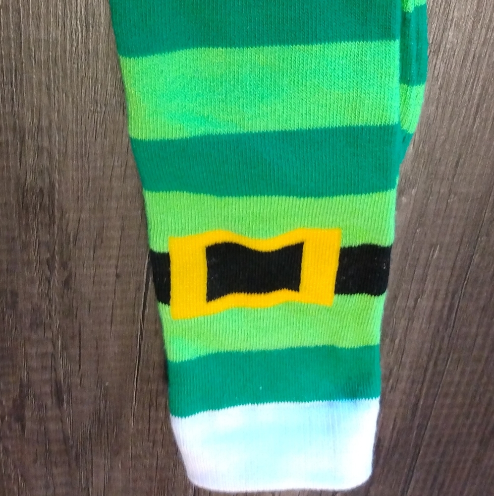 St. Patrick's socks. Shoe size 5-9